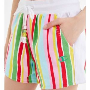 Champion by urban outfitters rainbow shorts